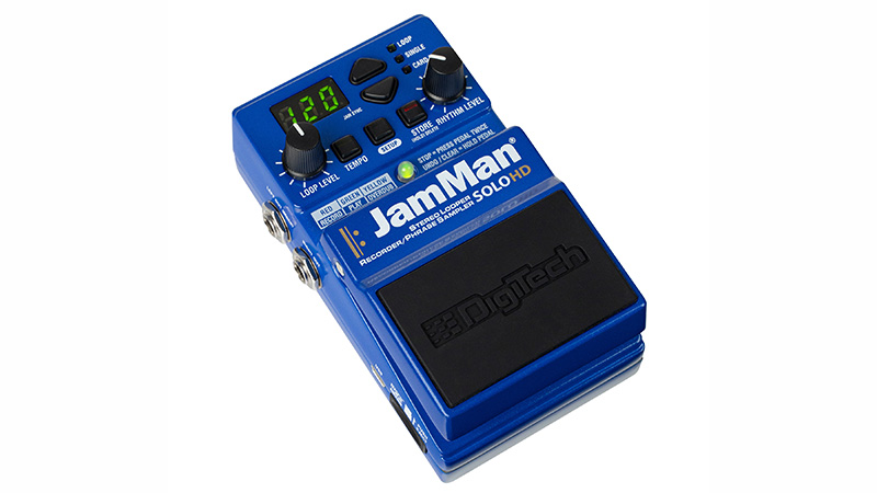 DigiTech／JamMan Solo HD】ステレオ・ルーパー／フレーズ・サンプラーがアップグレード｜製品ニュース【デジマート・マガジン】